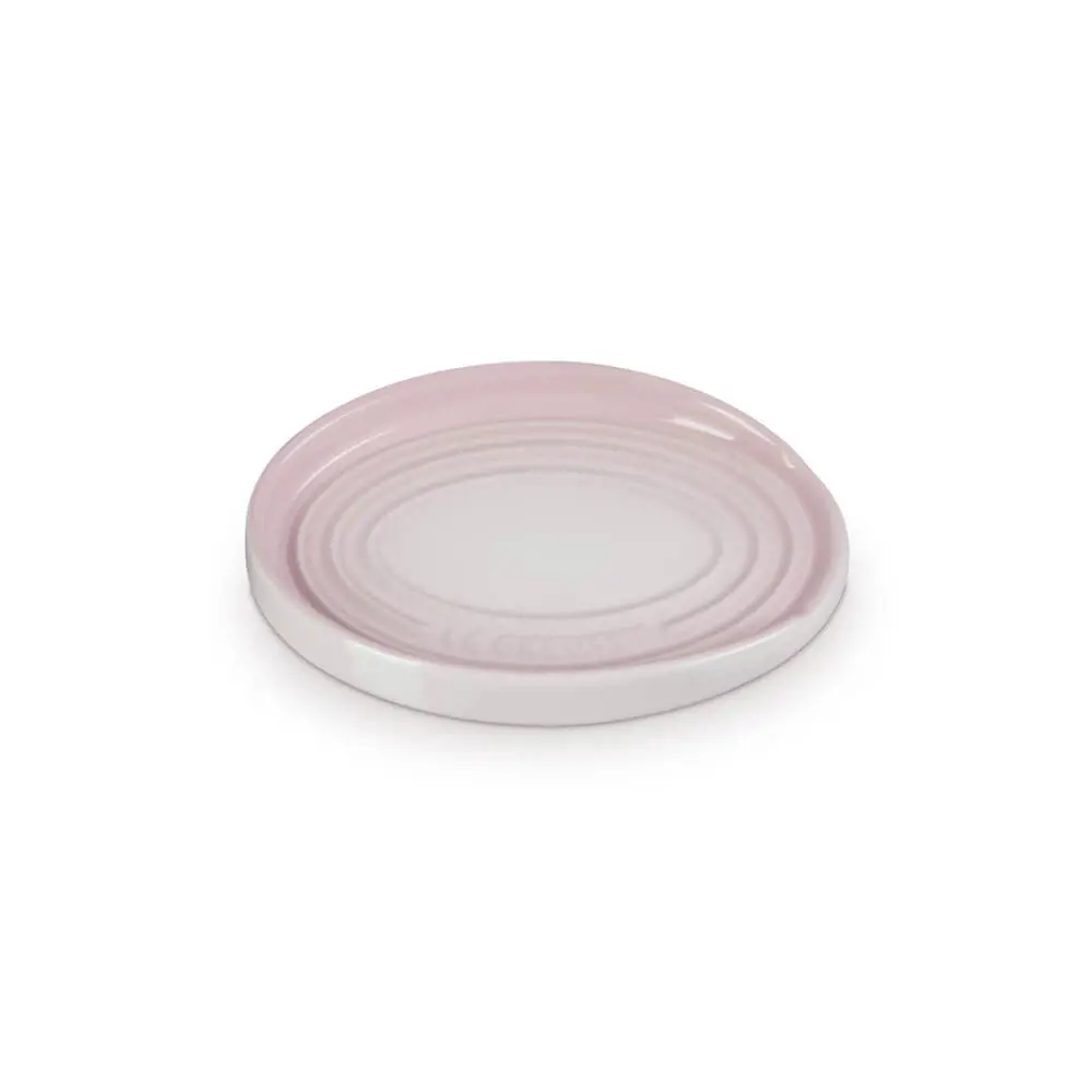 Le Creuset Shell Pink Stoneware Oval Spoon Rest